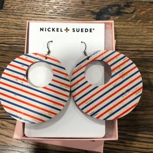 NIB Nickel and Suede Marina Cork Novas size medium